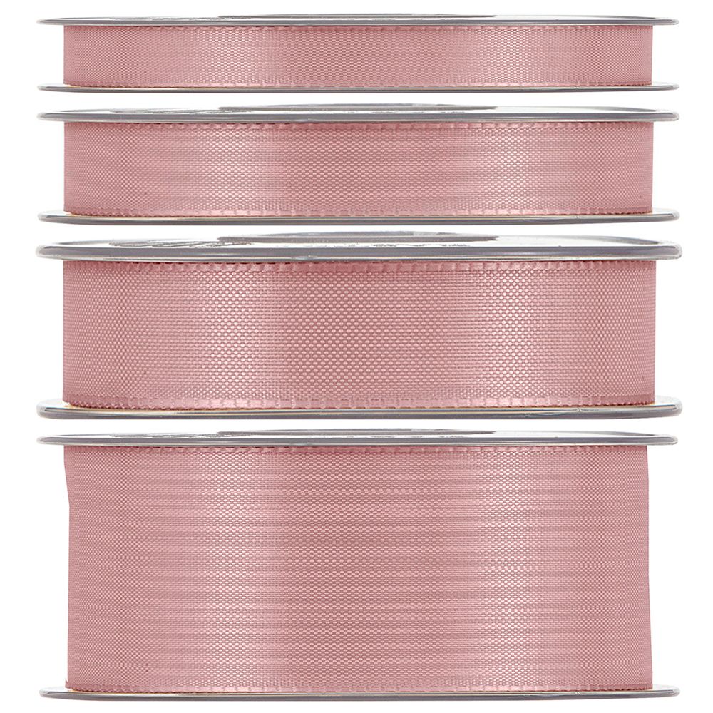 Antique pink taffeta ribbon